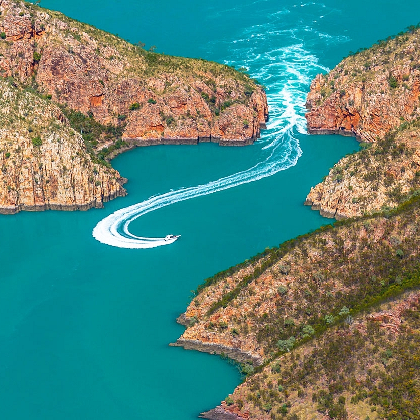 Escorted Australia Vacation Packages: Outback Culture Tour - Wild Kimberley Coast, Horizontal Falls