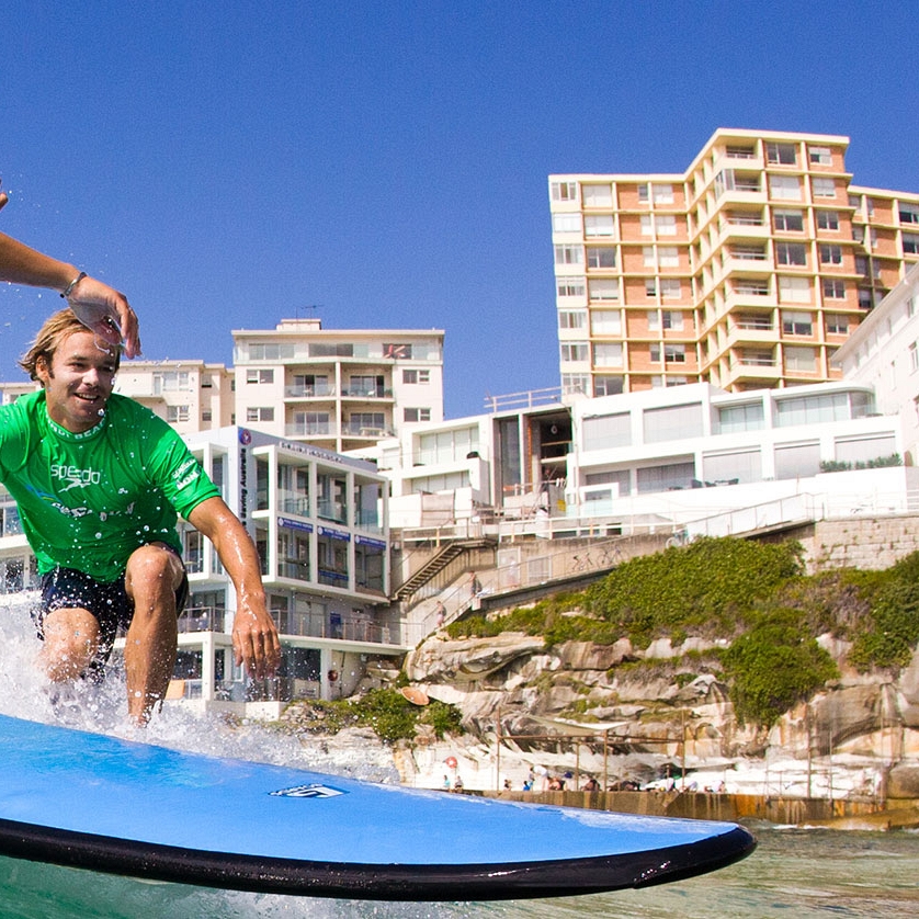Australia Sydney Honeymoon Packages - Surfing lesson on Bondi Beach