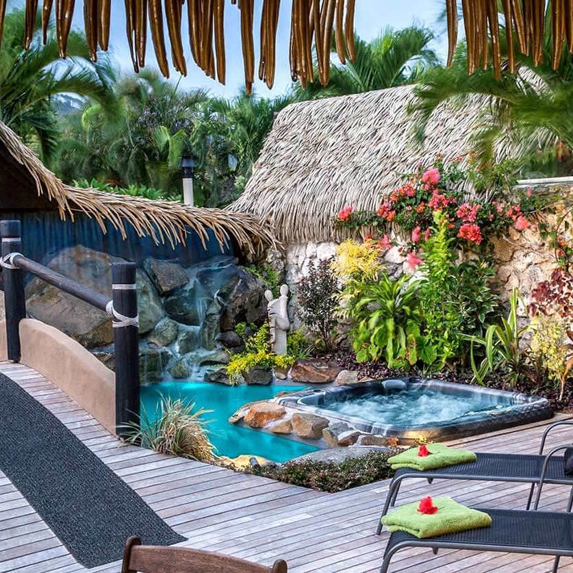 Rumours Rarotonga Resort - Private Pool and Garden - Cook Islands Luxury Beach Villas