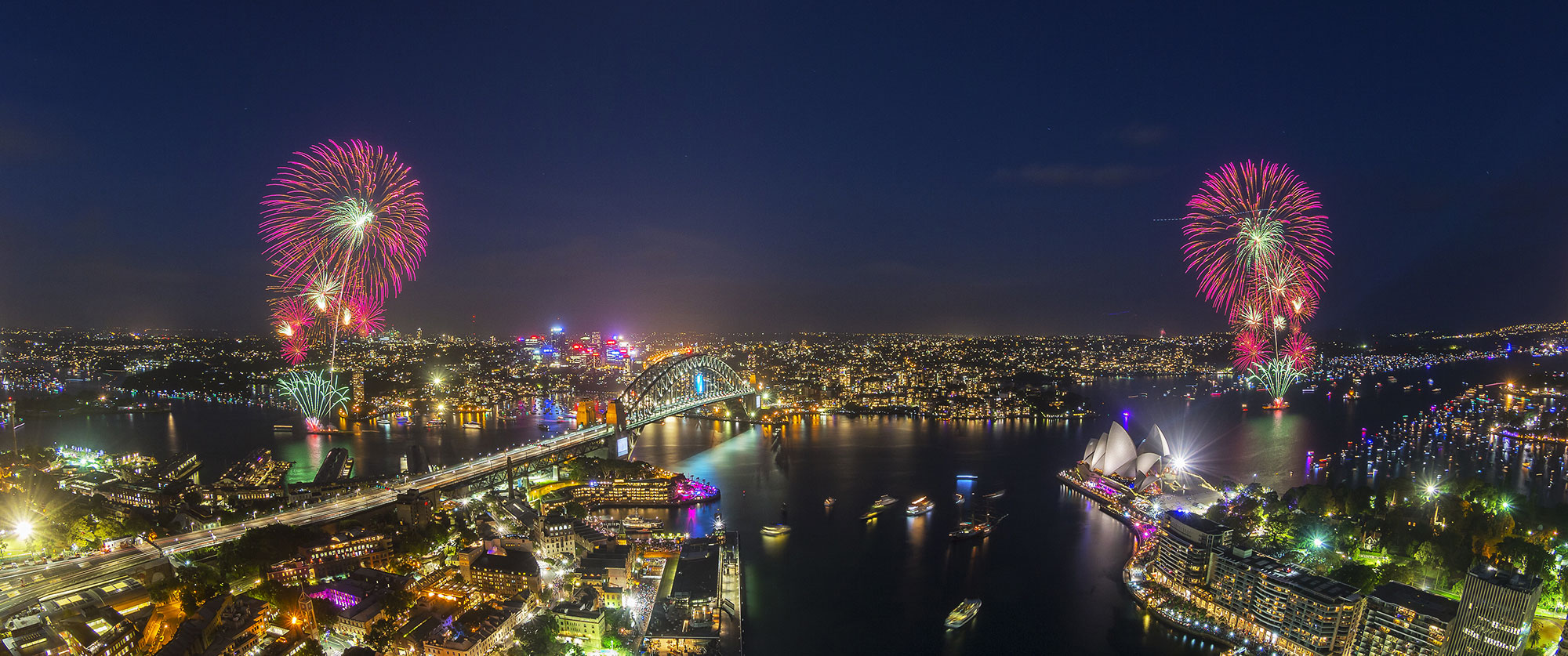 New Year's Eve Fireworks and Celebrations in Sydney