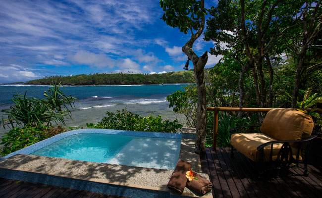 Plunge pool at Namale - Namale Resort & Spa - Fiji Best Things To Do