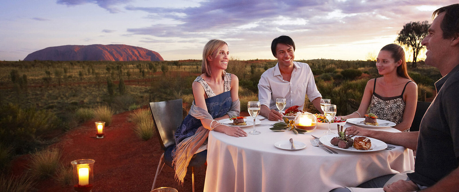 Sounds of Silence Dinner at Uluru Ayers Rock - Book Your Australia Vacation - Australia Travel Agency