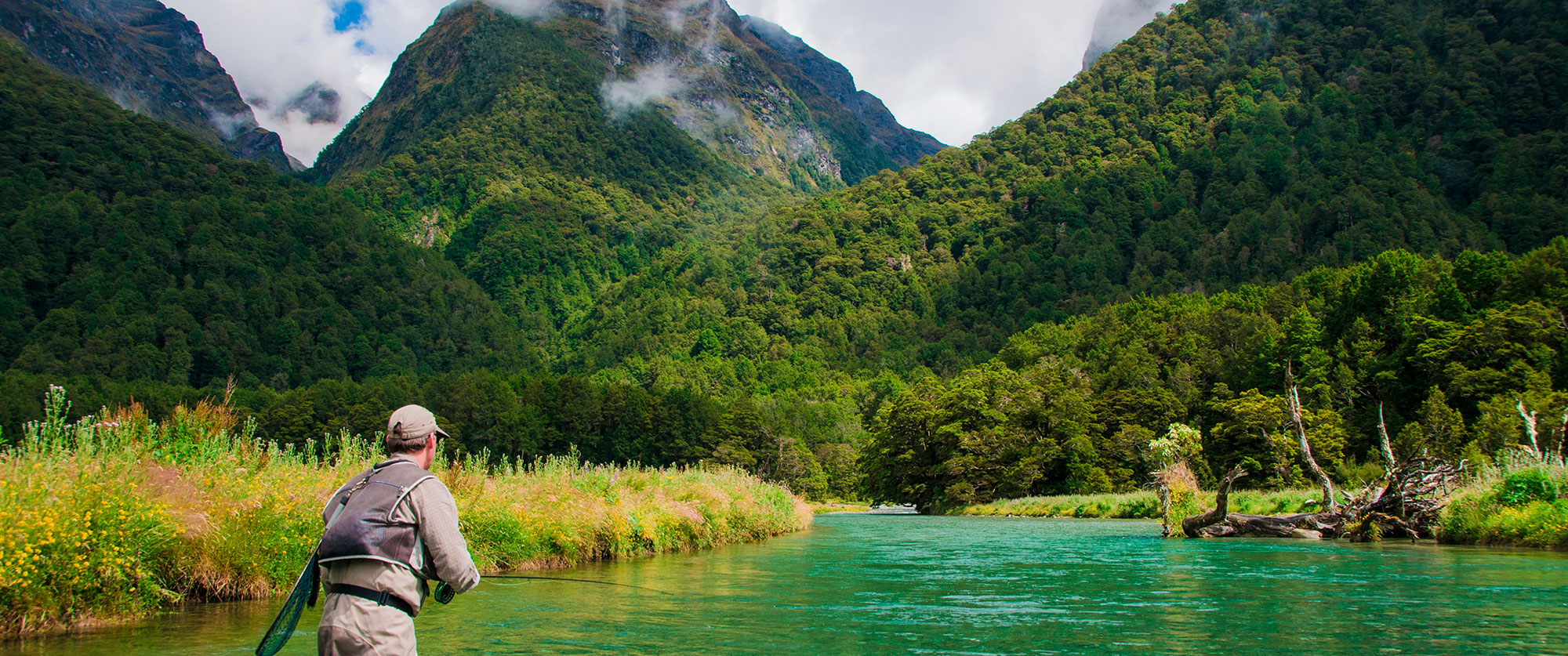 Custom-Built Australia and New Zealand Fishing Vacation - Trout Fishing in Fiordland National Park, New Zealand