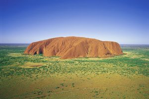 Aerial of Uluru Rock - Tourism Northern Territory - Best Places to Visit in Australia