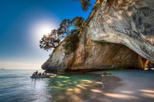 Kayaking at Cathedral Cove - Book Your Trip to New Zealand - New Zealand Travel Agency