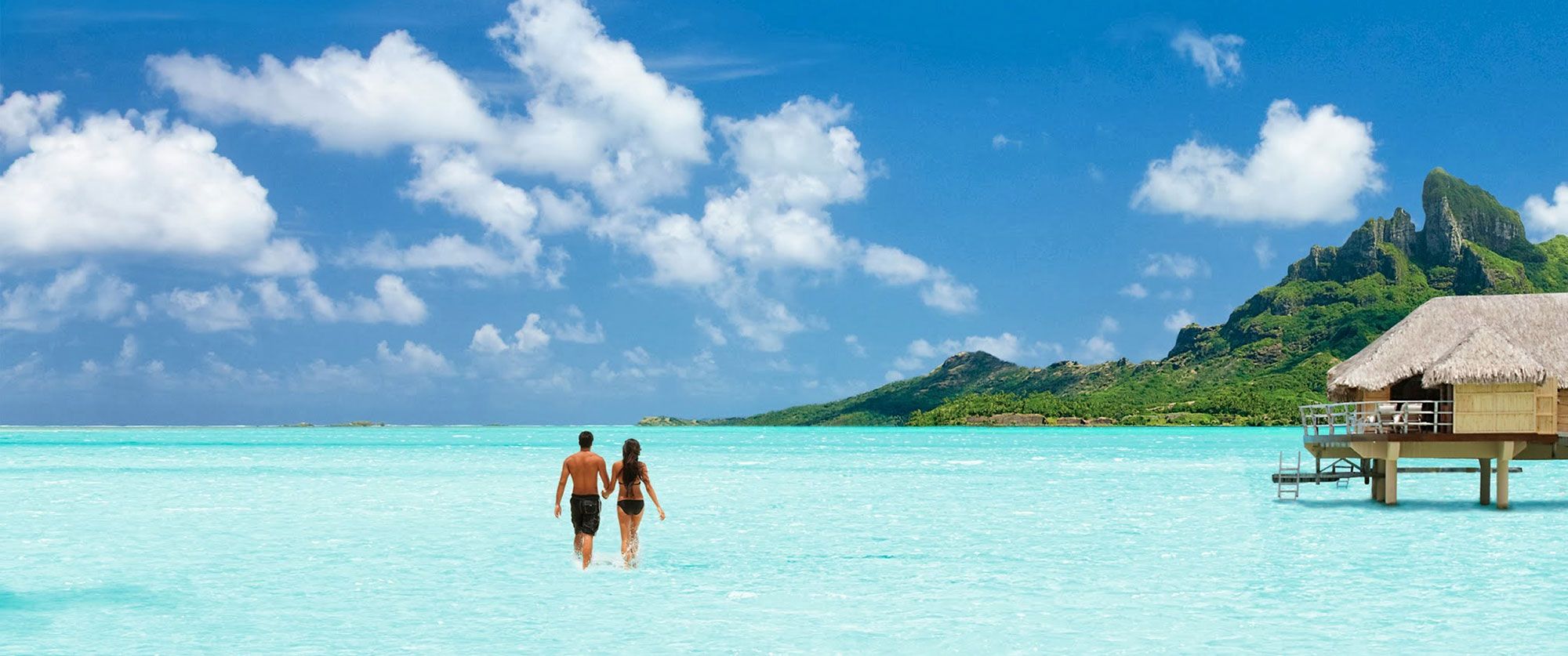 Tahiti Honeymoon Vacation Packages, Overwater Bungalows in Bora Bora