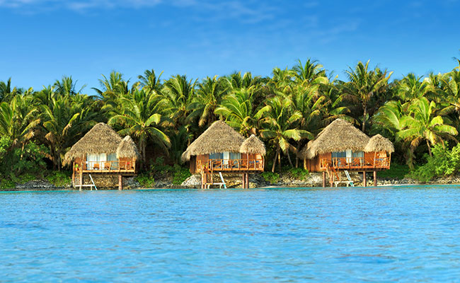 Best Overwater Bungalows Cook Islands - Aitutaki Lagoon Resort & Spa