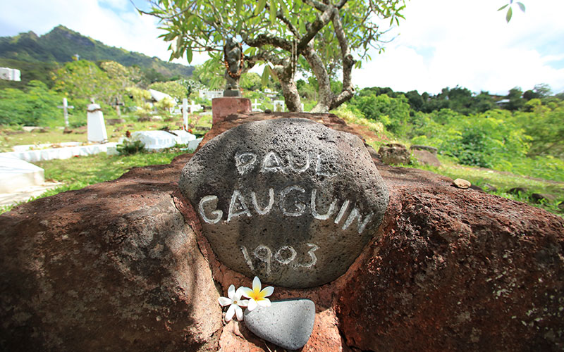 Paul Gauguin's Resting Place on Hiva Oa