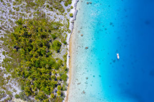 Aerial View of Fakarava Island