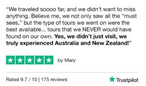 Review of Trip to Australia and New Zealand by Mary - Trustpilot