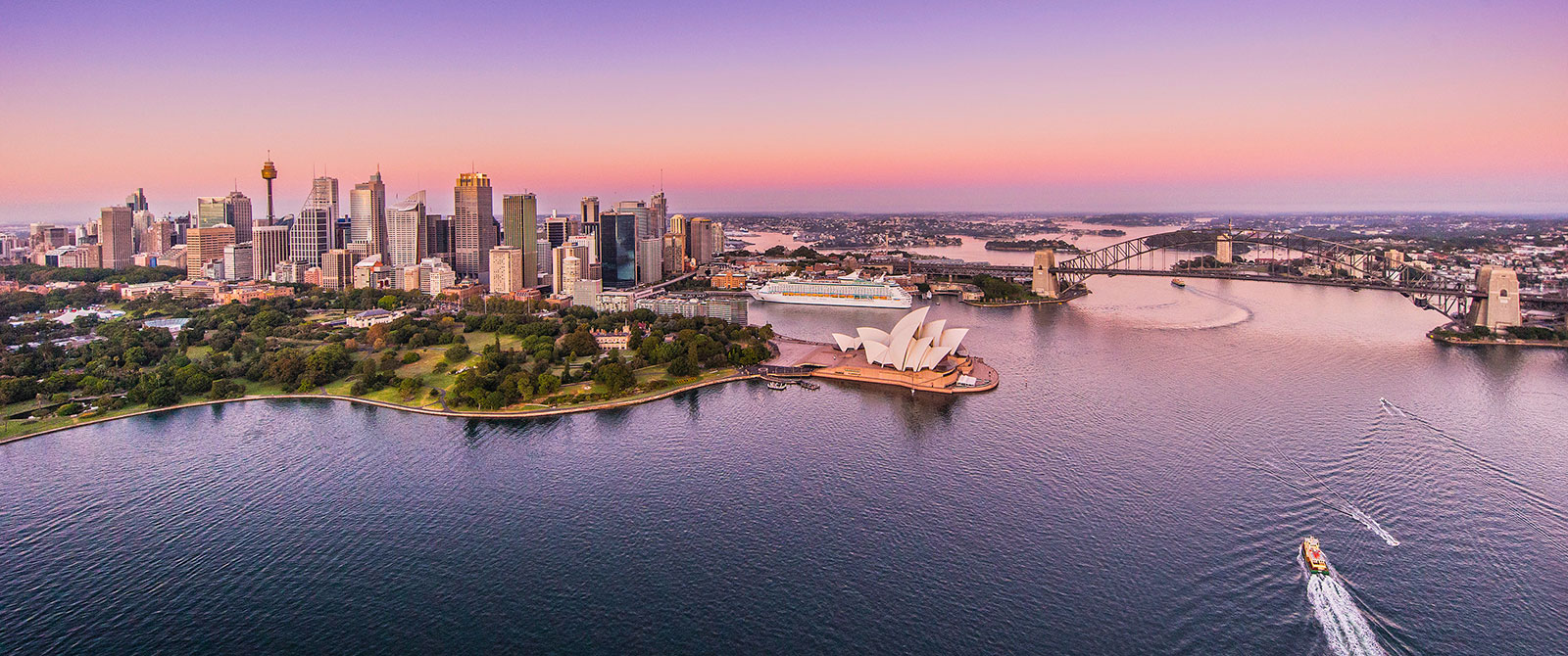 Sydney Harbour at Sunset