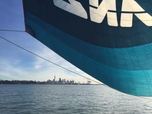 View to Auckland from America's Cup Sailing