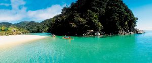 New Zealand Honeymoon Adventure - Sea kayaking Abel Tasman