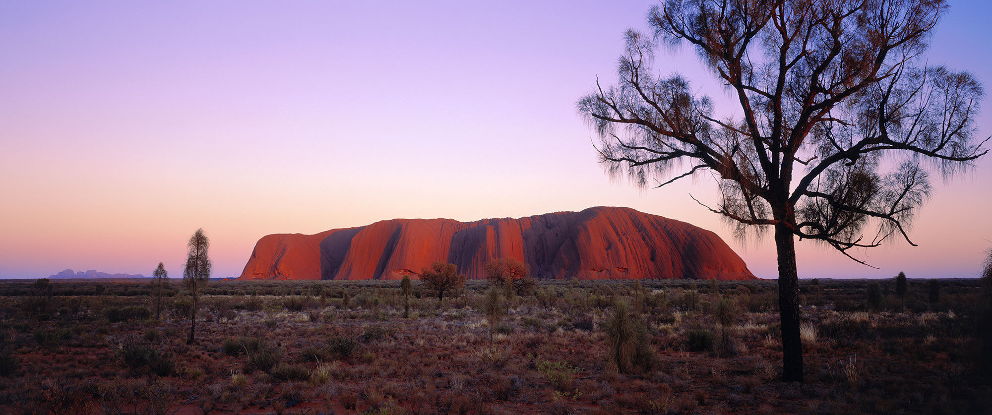 Escorted Australia Journey - Uluru Ayers Rock Outback sunrise