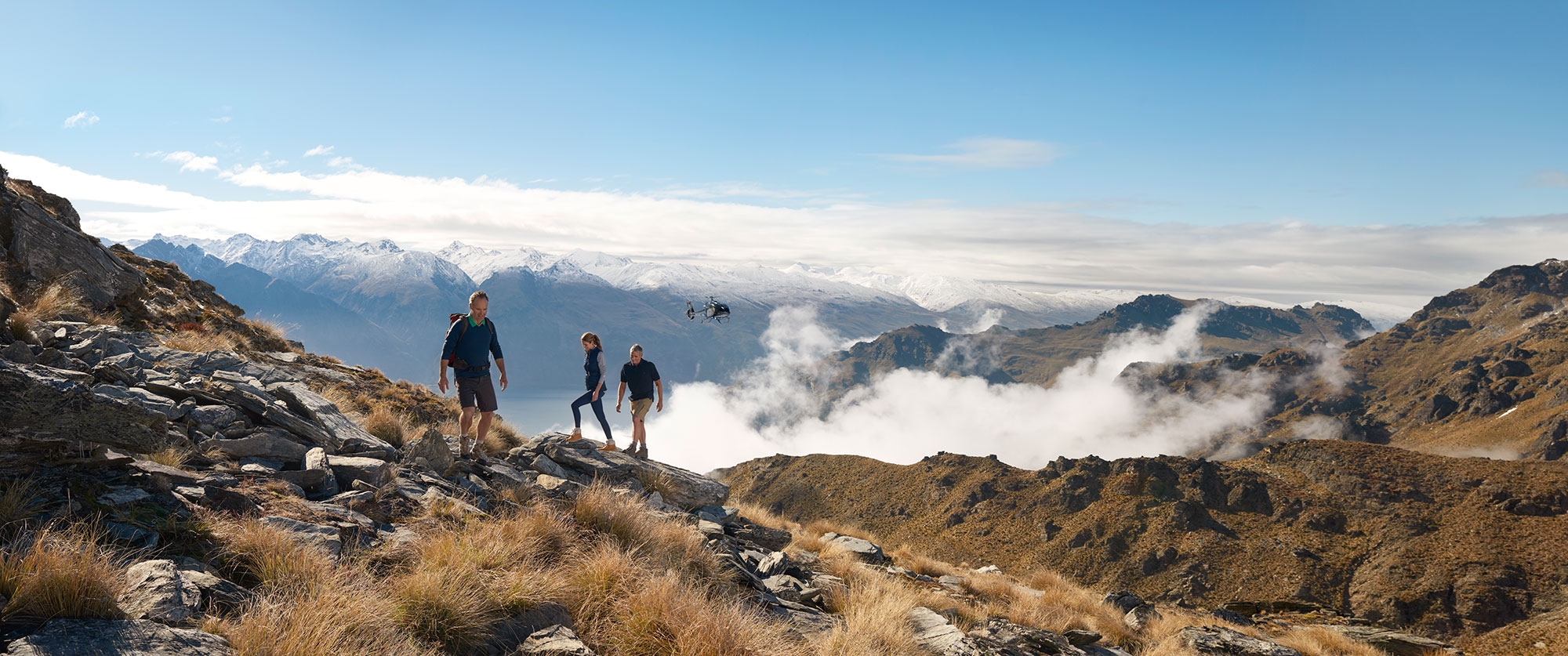 Hiking Cecil Peak in New Zealand