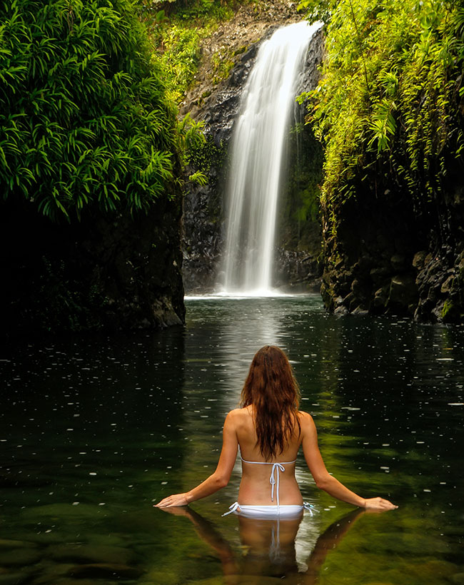 5 Reasons to Go Hiking in Fiji - Swim in the Bouma Waterfalls, Taveuni Island Fiji