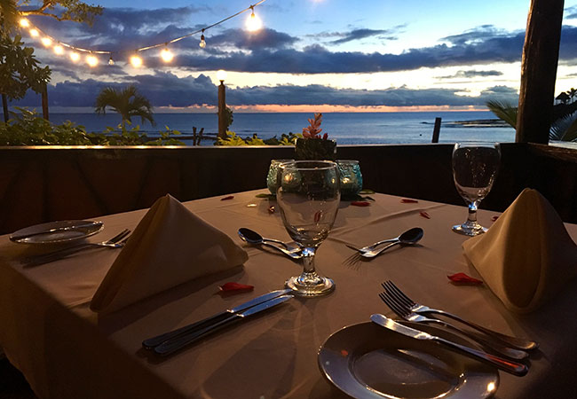 Best of Fiji - Dinner with Ocean Views at Savasi Island Resort Fiji