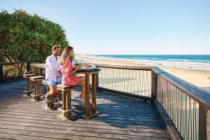 Beach Dining on the Sunshine Coast - Australia Getaway: Sunshine Coast and Kangaroo Island