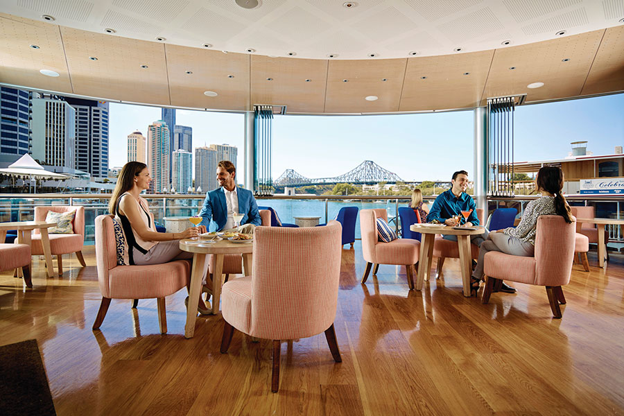 Brisbane, Australia - Cosmopolitan Dining with a View
